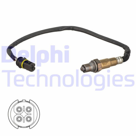 DELPHI ES21344-12B1 Sonda lambda sensore ossigeno per