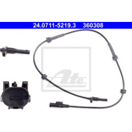 Trasero Derecha Sensor de ABS para Fiat Fiorino Linea Qubo ATE 24.0711-5219.3