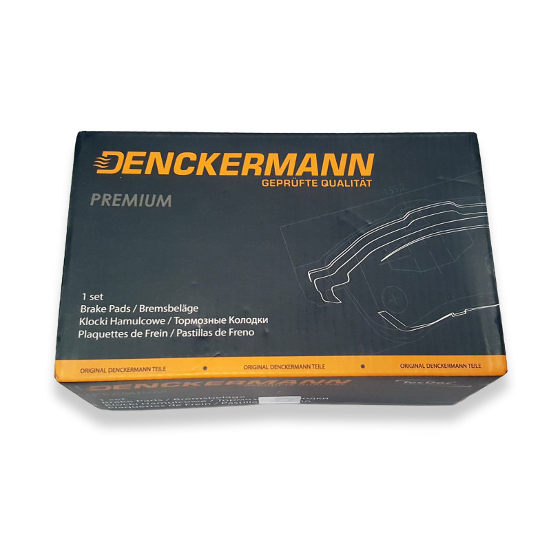 REAR Brake Pads for Mercedes-Benz C-Class W205 S205 C205 A205 Denckermann B111386