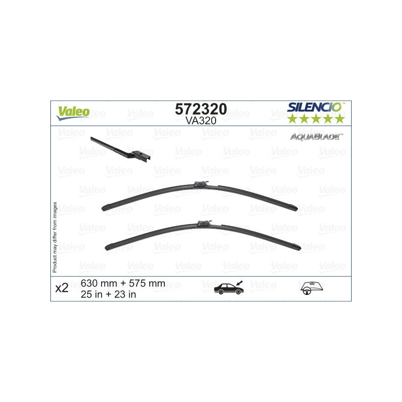 VALEO 572320 Pióro wycieraczki