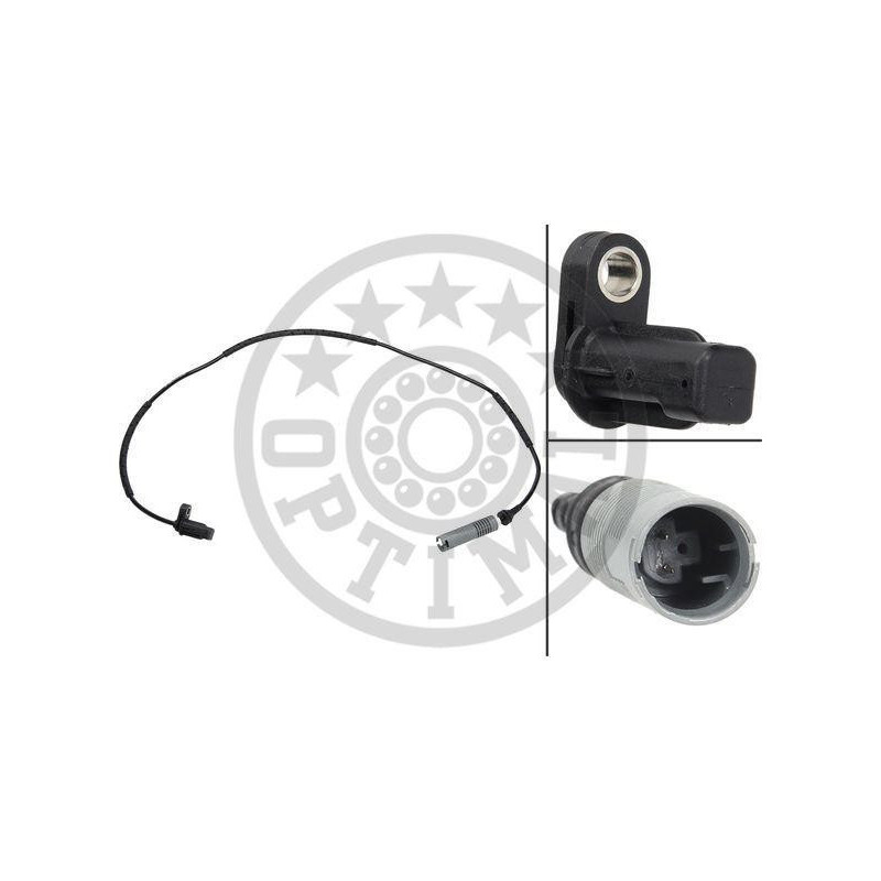 OPTIMAL 06-S077 Rear ABS Wheel Speed Sensor for BMW 1 E81 E82 E87 E88 3 E90 E91 E92 E93