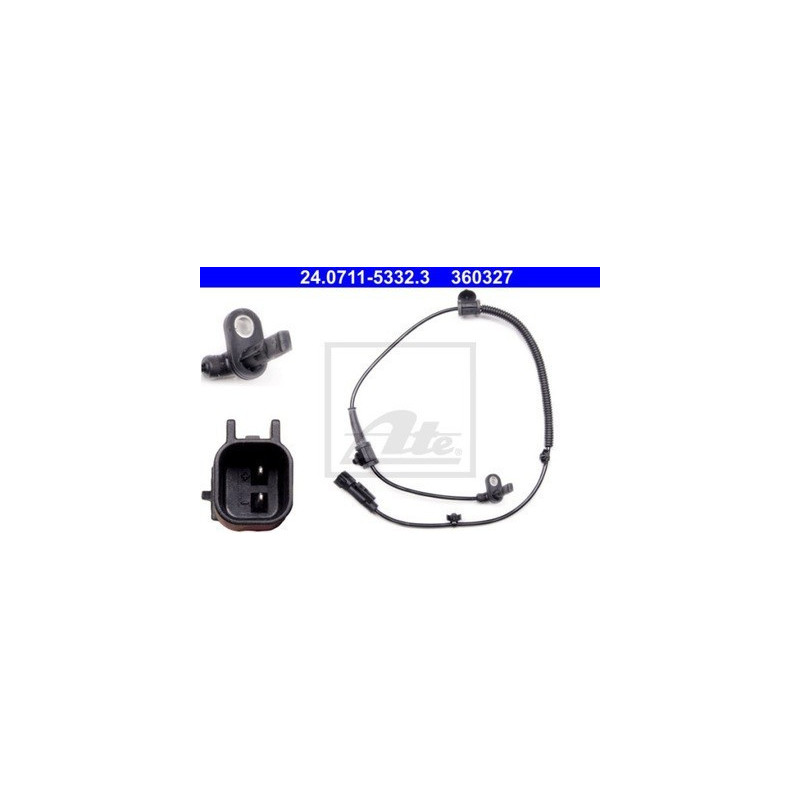 ATE 24.0711-6158.3 ABS Wheel Speed Sensor Rear for BMW 1 3
