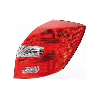 Feu arrière droite pour Skoda Fabia II (2007-2014) - DEPO 665-1914R-LD-UE