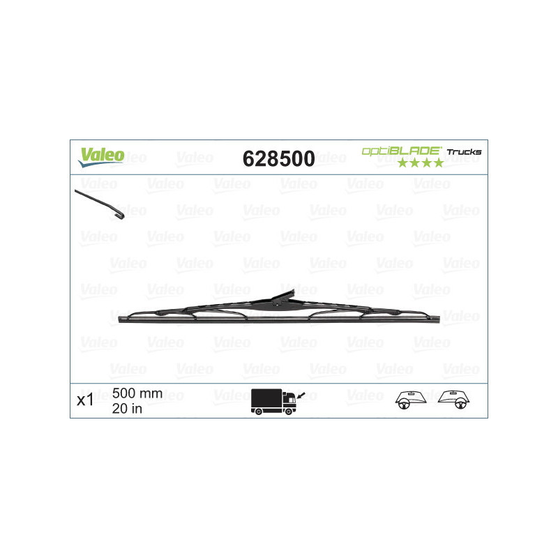 VALEO 628500 Pióro wycieraczki