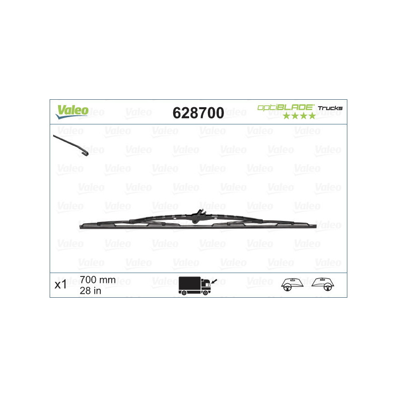 VALEO 628700 Pióro wycieraczki