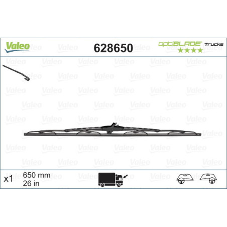 VALEO 628650 Balai d'essuie-glace