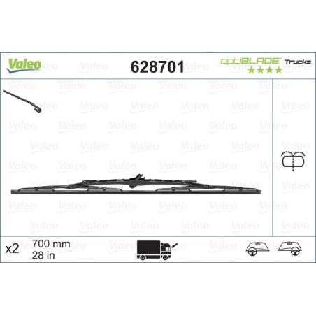 VALEO 628701 Wiper Blade