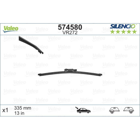 VALEO 574580 Pióro wycieraczki