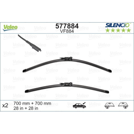 VALEO 577884 Balai d'essuie-glace