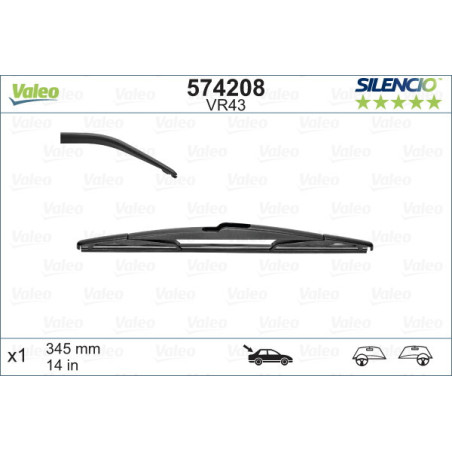 VALEO 574208 Pióro wycieraczki