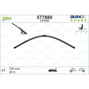 VALEO 577880 Limpiaparabrisas