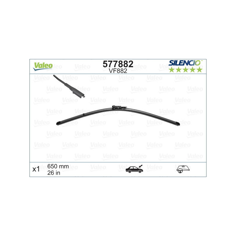 VALEO 577882 Stieracia lišta