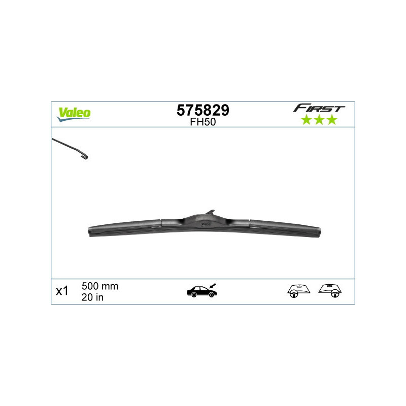 VALEO 575829 Spazzola tergicristallo