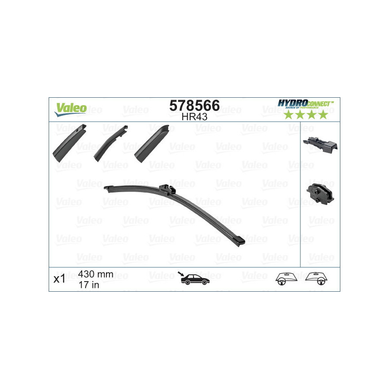 VALEO 578566 Balai d'essuie-glace
