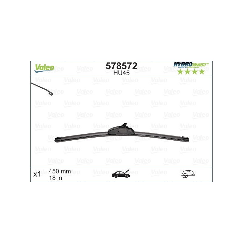 VALEO 578572 Stieracia lišta