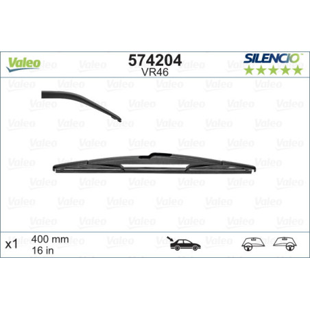 VALEO 574204 Stieracia lišta