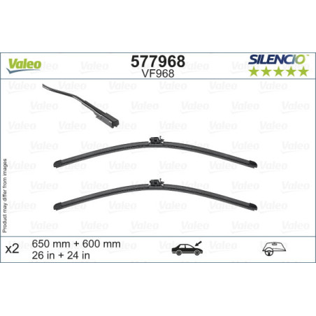 VALEO 577968 Stieracia lišta