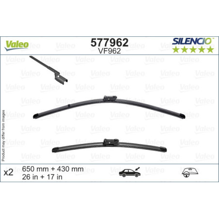 VALEO 577962 Spazzola tergicristallo