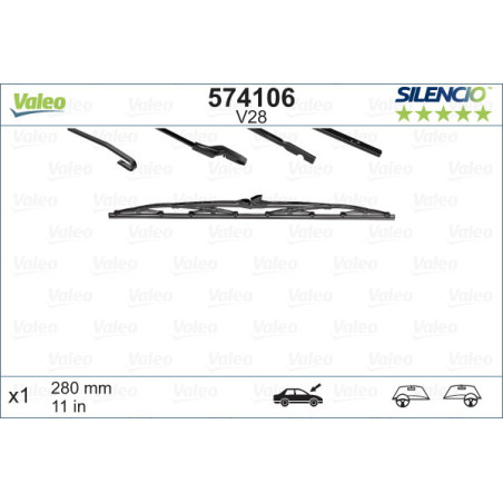 VALEO 574106 Wiper Blade