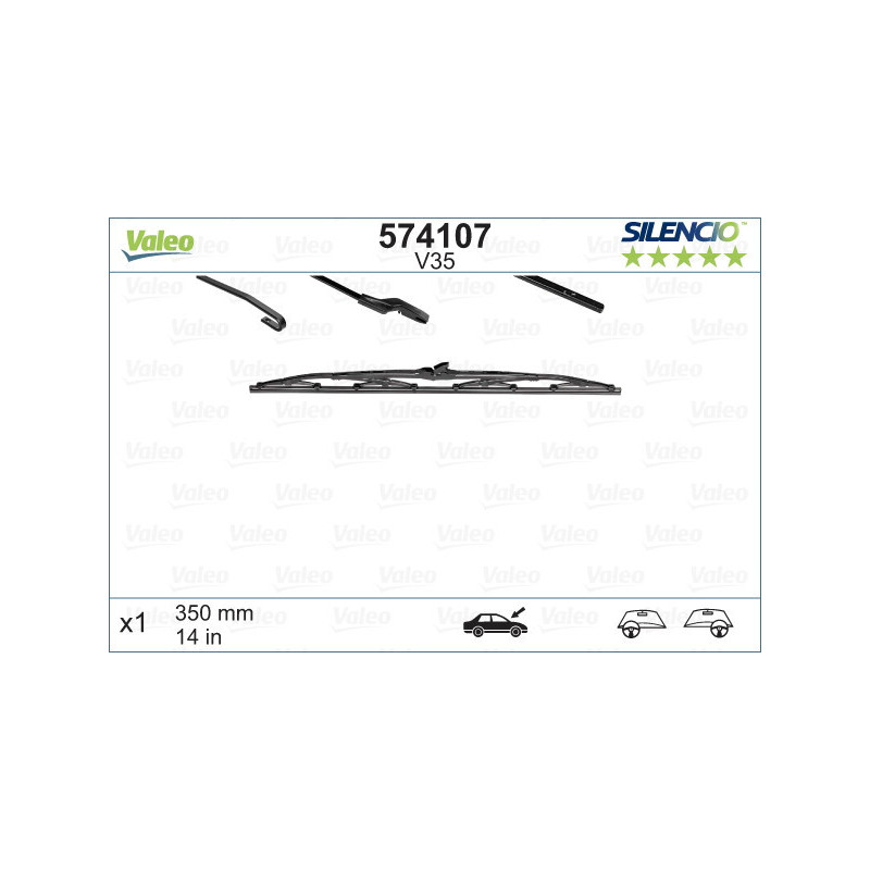 VALEO 574107 Stieracia lišta