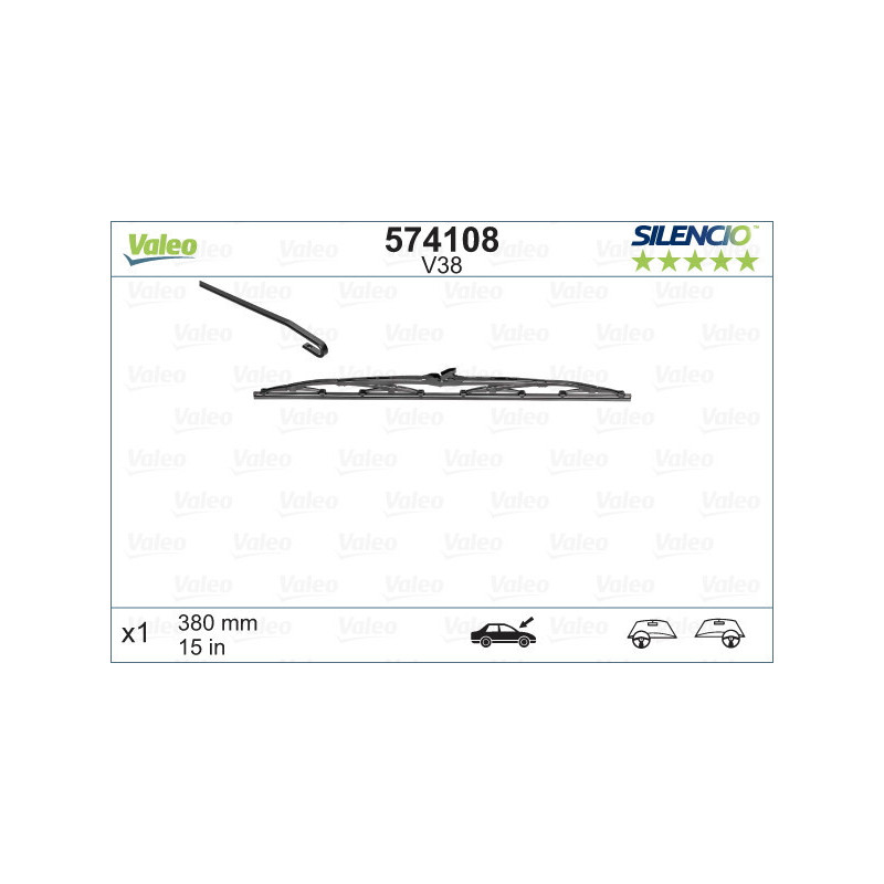 VALEO 574108 Pióro wycieraczki