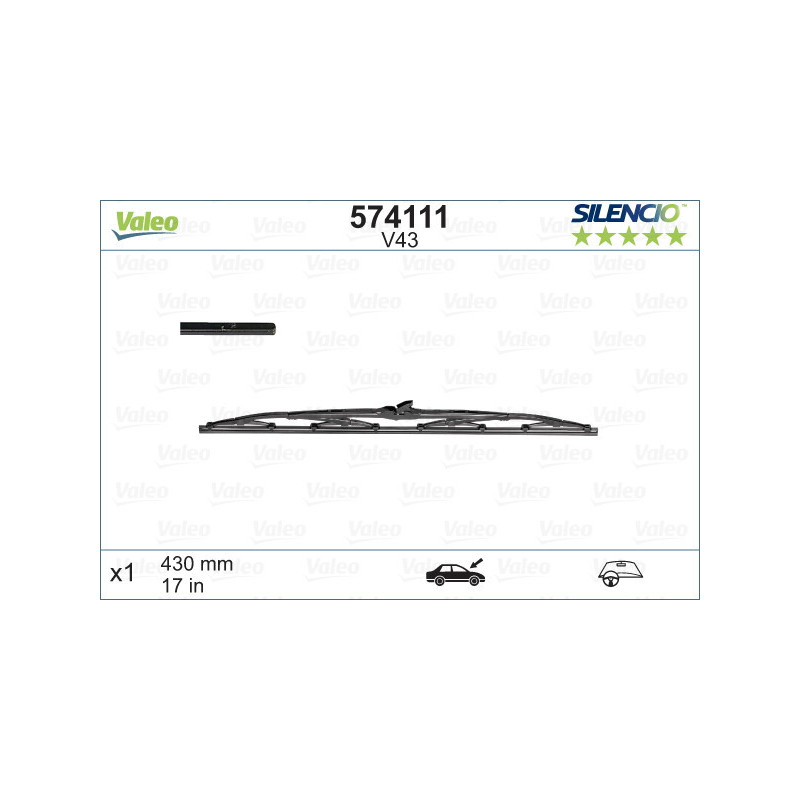 VALEO 574111 Stieracia lišta