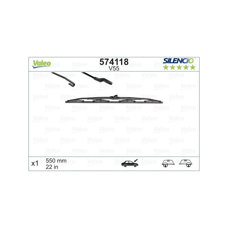 VALEO 574118 Stieracia lišta