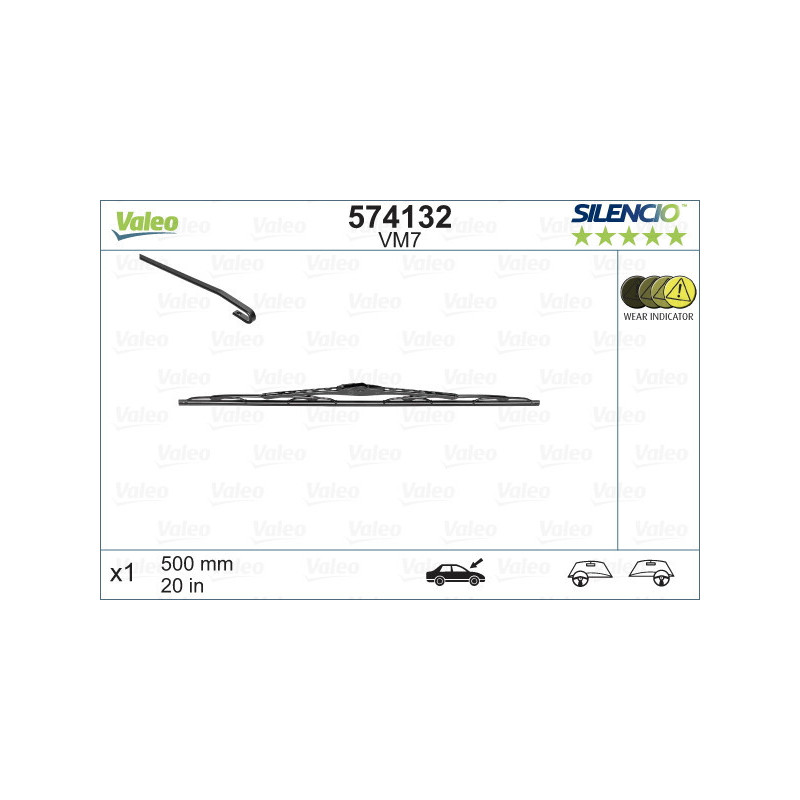 VALEO 574132 Pióro wycieraczki