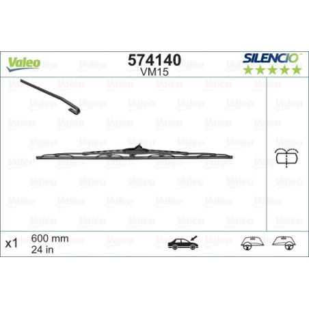 VALEO 574140 List stěrače