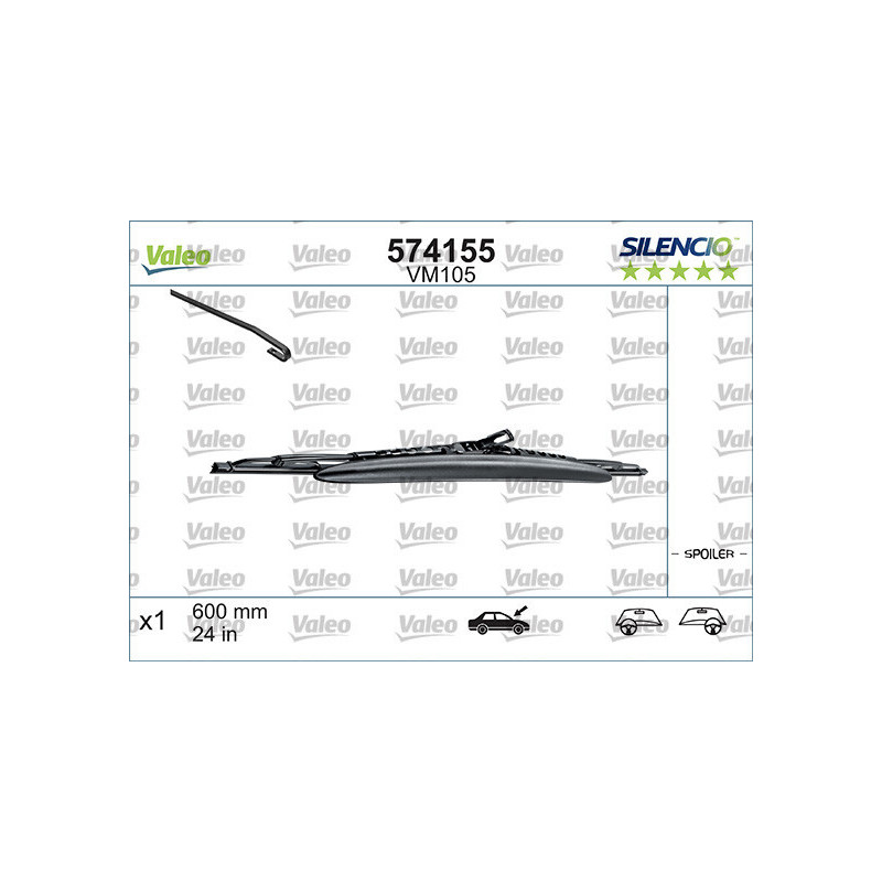 VALEO 574155 Pióro wycieraczki