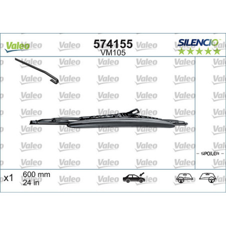 VALEO 574155 Limpiaparabrisas