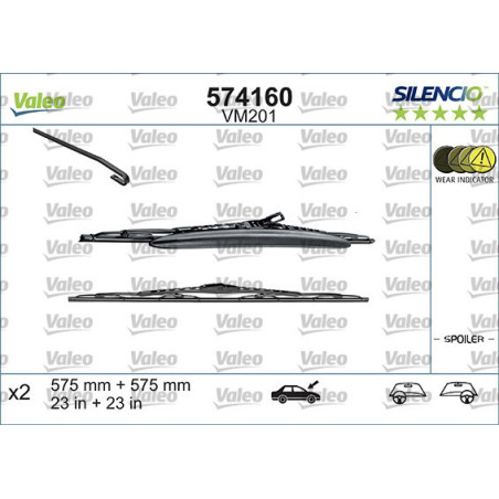 VALEO 574160 List stěrače