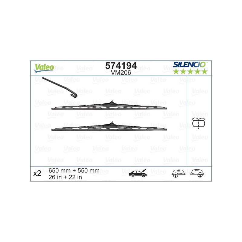 VALEO 574194 Balai d'essuie-glace