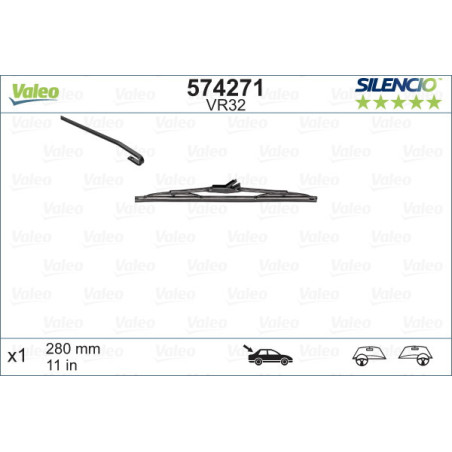 VALEO 574271 Pióro wycieraczki