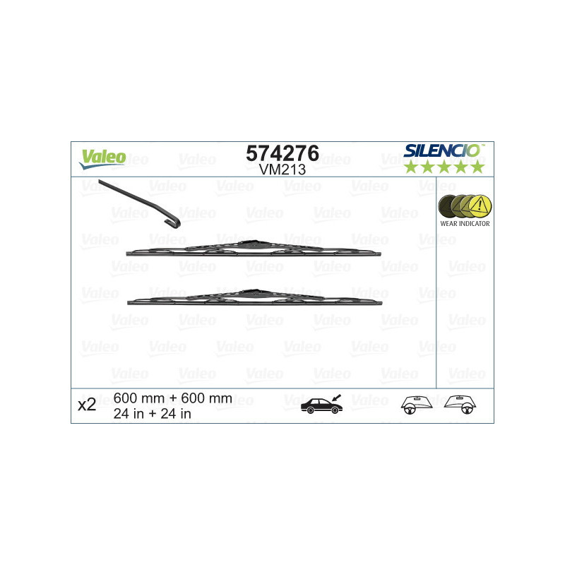 VALEO 574276 Balai d'essuie-glace