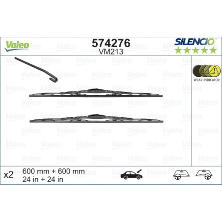 VALEO 574276 Wiper Blade