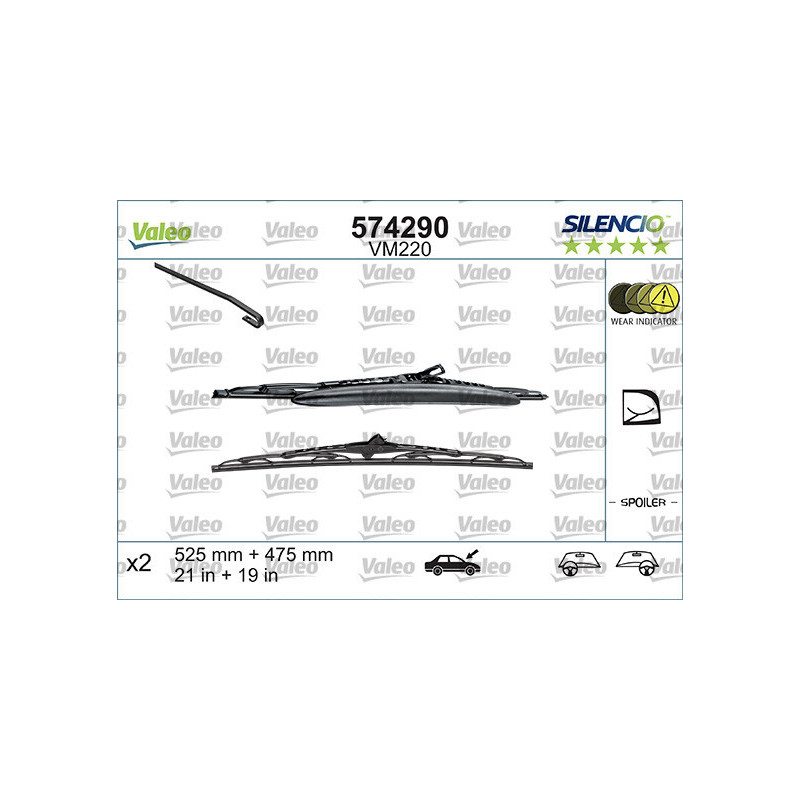 VALEO 574290 List stěrače