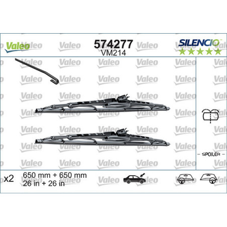 VALEO 574292 Balai d'essuie-glace