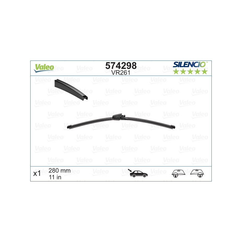 VALEO 574298 Stieracia lišta