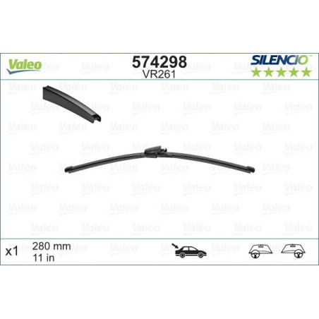 VALEO 574298 Stieracia lišta