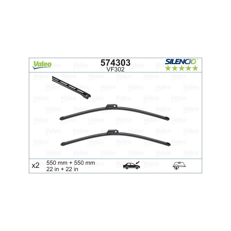 VALEO 574303 Balai d'essuie-glace