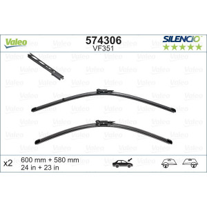 VALEO 574306 Pióro wycieraczki