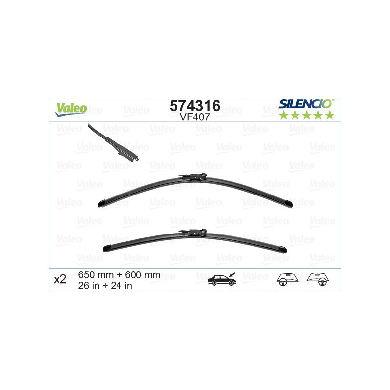 VALEO 574316 Balai d'essuie-glace