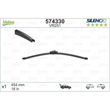 VALEO 574330 Pióro wycieraczki