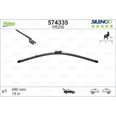 VALEO 574335 Balai d'essuie-glace