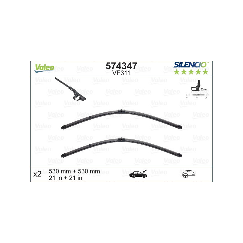 VALEO 574347 Balai d'essuie-glace