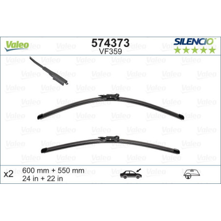 VALEO 574373 Balai d'essuie-glace