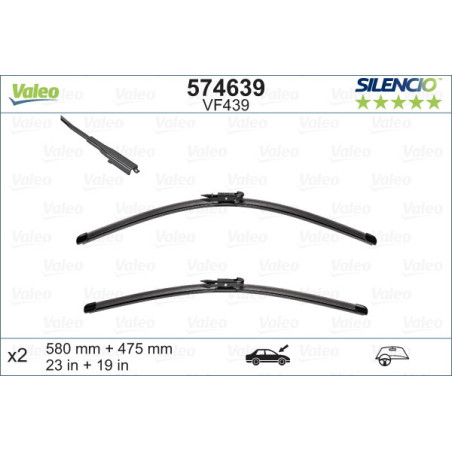 VALEO 574639 Balai d'essuie-glace