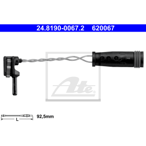 ATE 24.8190-0067.2 Sensore usura pastiglie freni per Mercedes C E A CLA B GLA CLS GLC GLB EQS G EQA