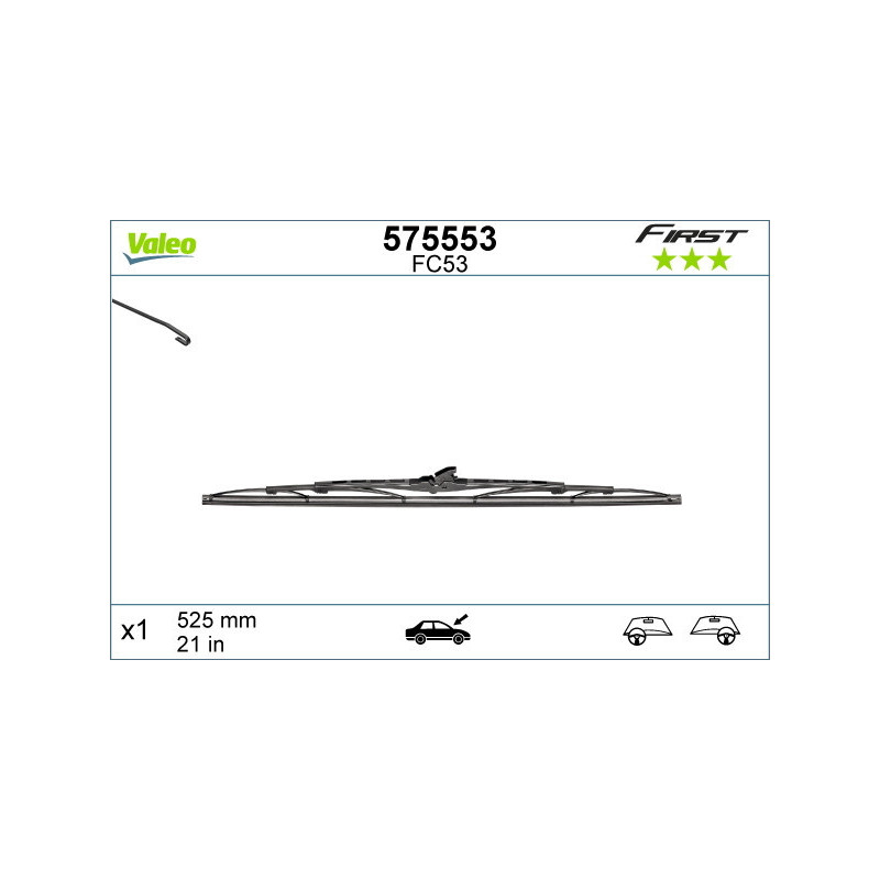 VALEO 575553 List stěrače